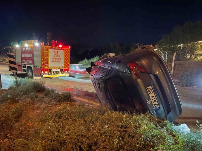 Söke’de Trafik Kazası:2 Yaralı