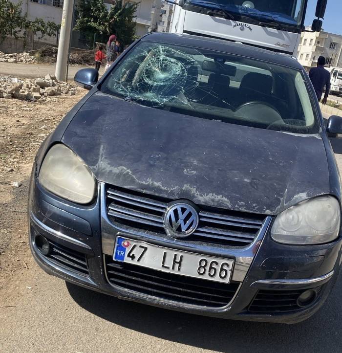 Midyat’ta Trafik Kazası 1 Yaralı