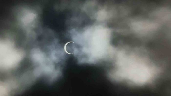 Meksika’da Halkalı Güneş Tutulması