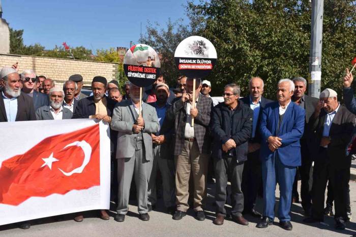 Muş’ta Filistin’e Destek