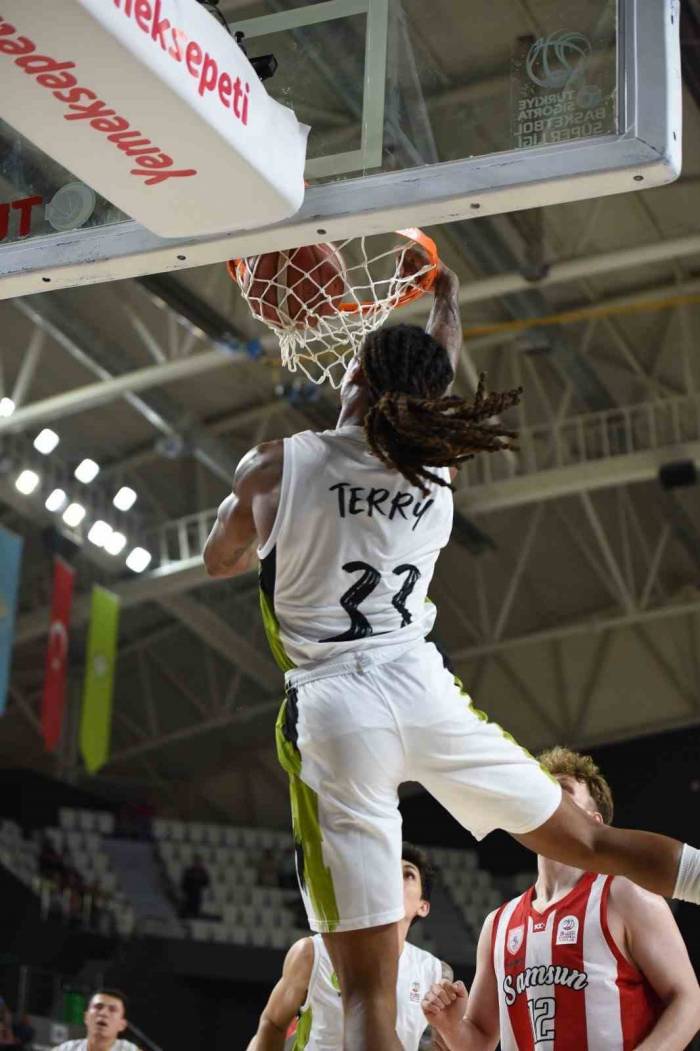 Türkiye Sigorta Basketbol Süper Ligi: Manisa Bbsk: 90 - Samsunspor: 60