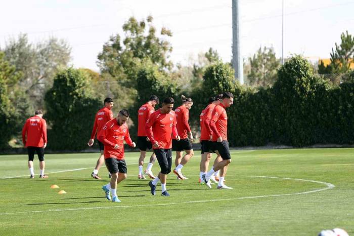 Milliler, Letonya Maçı Hazırlıklarını Tamamladı