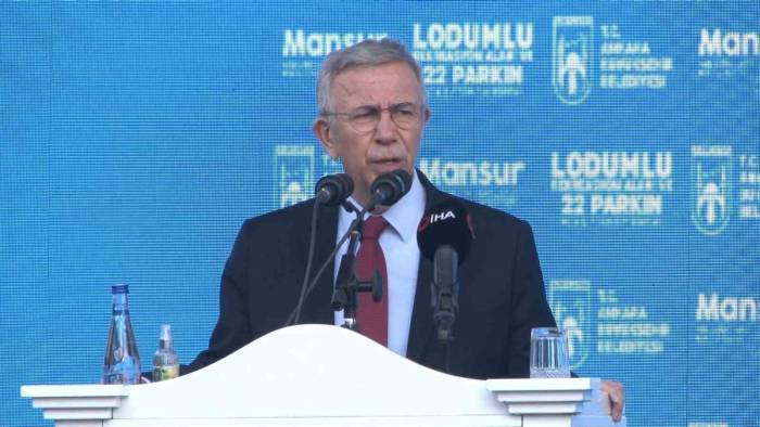 Başkent’te Yeni Dinlenme Alanı Ve Parklar Hizmete Girdi