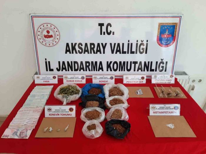 Aksaray’da Uyuşturucu Tacirine Jandarma Darbesi: 1 Tutuklama