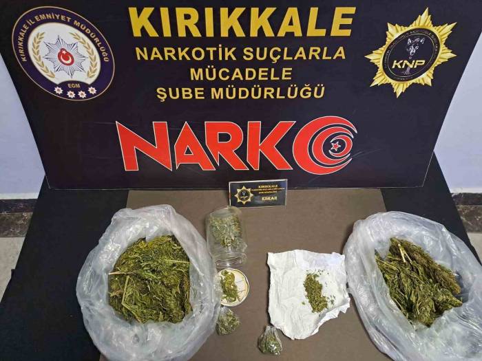 Kırıkkale’de Esrarla Yakalanan Şahıs Tutuklandı
