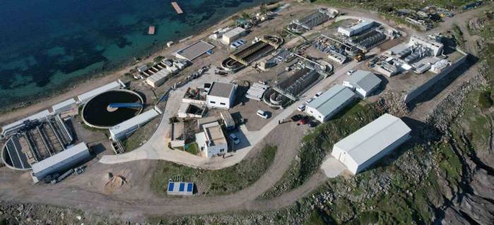 Büyükşehir, Gümbet - Gümüşlük Arıtma Tesisleri’ni Tamamladı