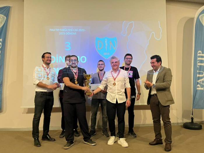 Paü Tıp Fakültesi Futbol Liginde Ödüller Verildi