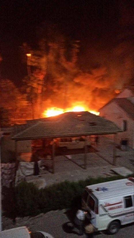İsrail Gazze Şeridi’ndeki Baptist Hastanesi’ni Vurdu