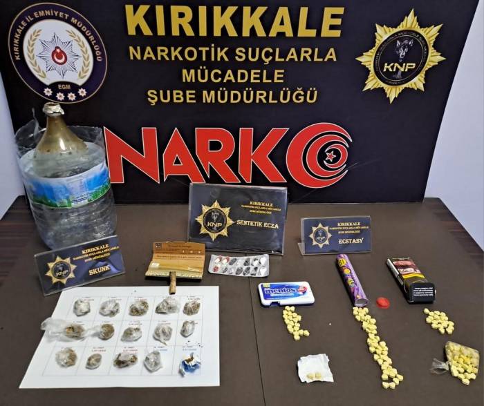 Kırıkkale’de Uyuşturucu Tacirlerine Geçit Yok: 2 Tutuklama