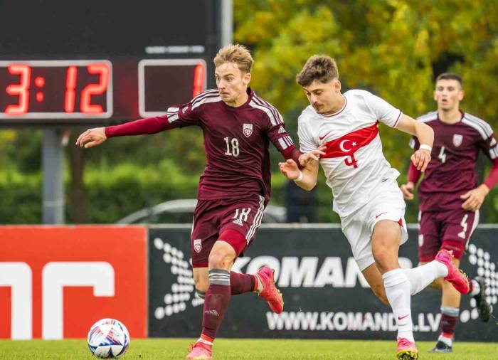 2025 Uefa Avrupa U21 Şampiyonası Elemeleri: Letonya: 2 - Türkiye: 1