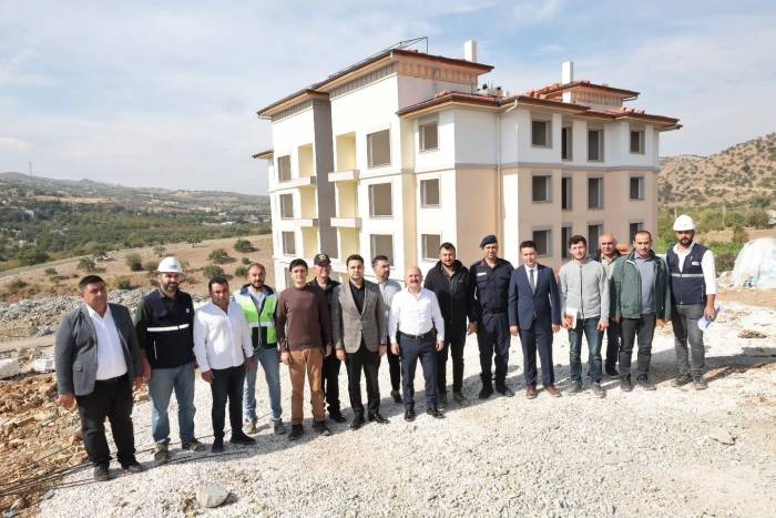 Gölbaşı 1. Etap Afet Konutları Hızla Yükseliyor