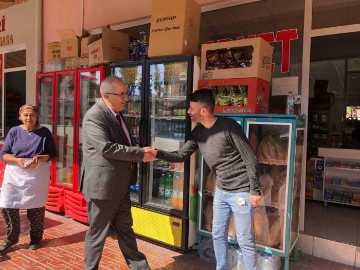 Başkan Cengiz Arslan Esnafın Taleplerini Yerinde Dinledi