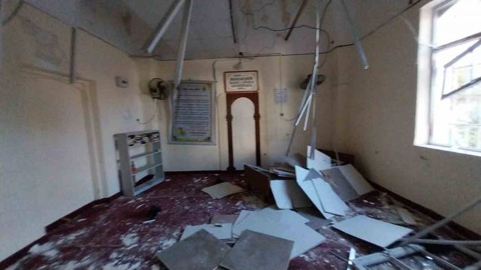 Yüzlerce Filistinliye Mezar Olan Al Ahli Hastanesi Katliamın İzlerini Taşıyor