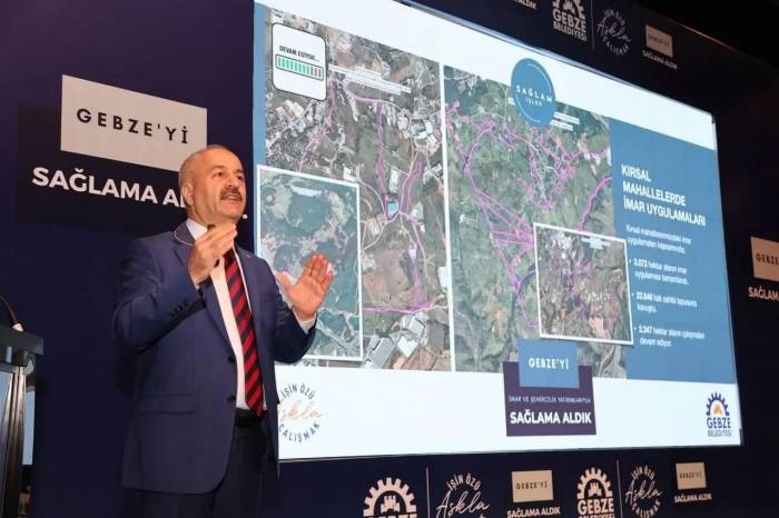 Gebze’ye Kazandırılan Yatırımlar Anlatıldı