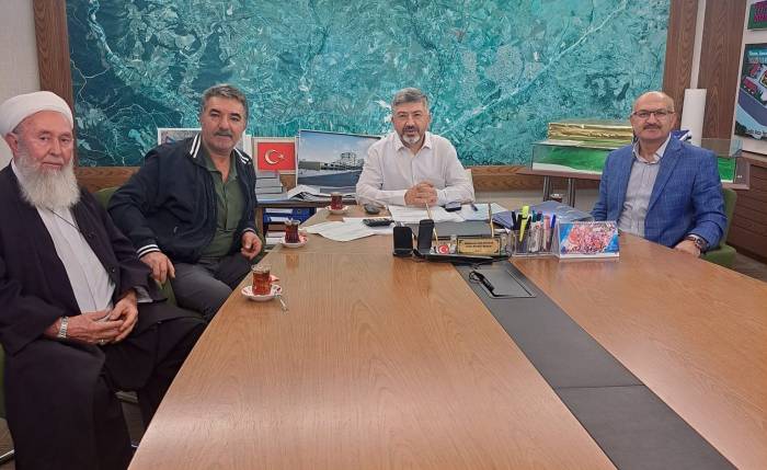 Gediz Ulu Cami’ye Yeni Ve Donanımlı Şadırvan İçin İlk Adım Atıldı