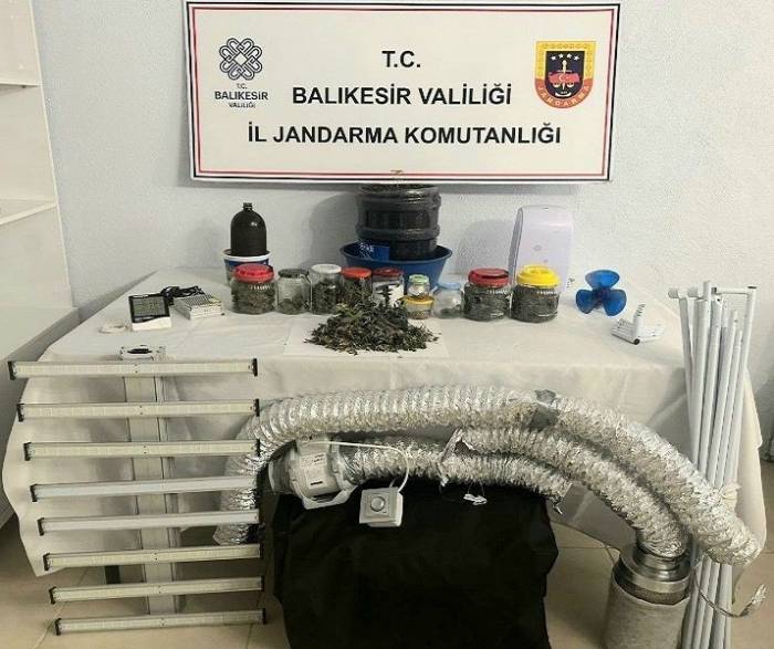 Gönen’de Jandarmadan Uyuşturucu Operasyonu