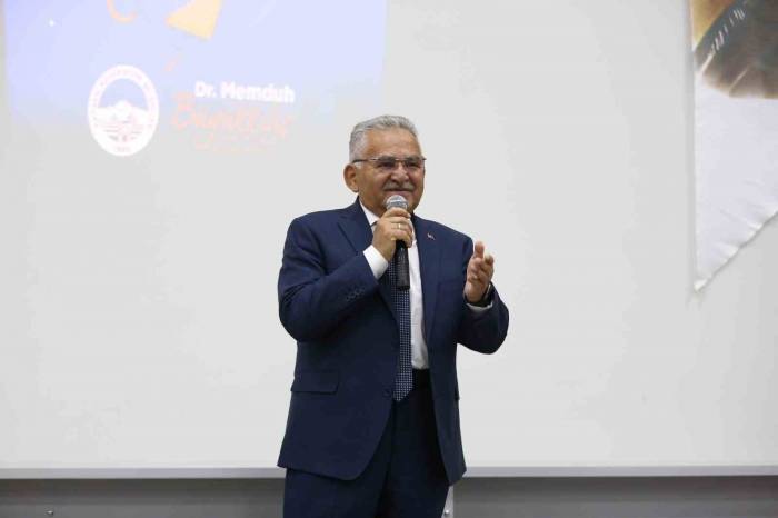 Başkan Büyükkılıç, Meslek Lisesi Öğrencileriyle Tecrübelerini Paylaştı