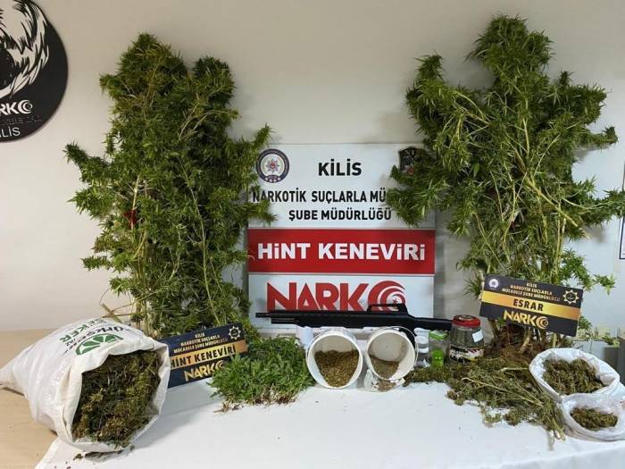 Kilis’te Uyuşturucu Operasyonunda 1 Kişi Tutuklandı