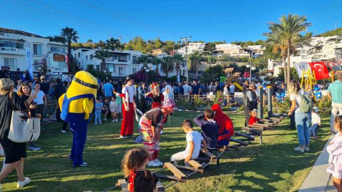 Bodrum’da Gözyaşları Arasında Park Açılışı