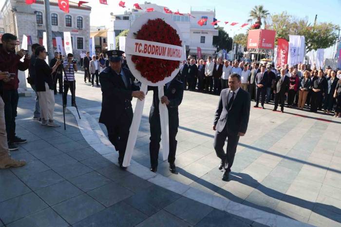 19 Ekim Muhtarlar Günü Bodrum’da Kutlandı