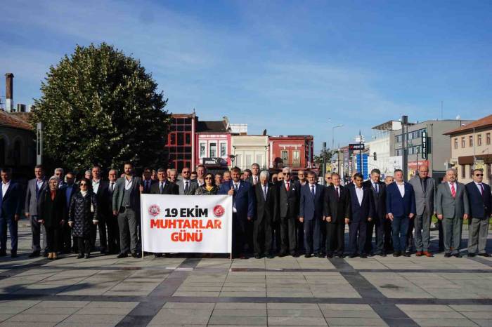 Edirneli Muhtarlardan Buruk Kutlama