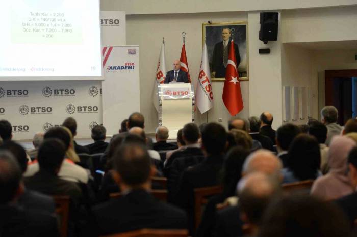 Btso Akademi’de ‘Enflasyon Muhasebesi’ Eğitimine Büyük İlgi
