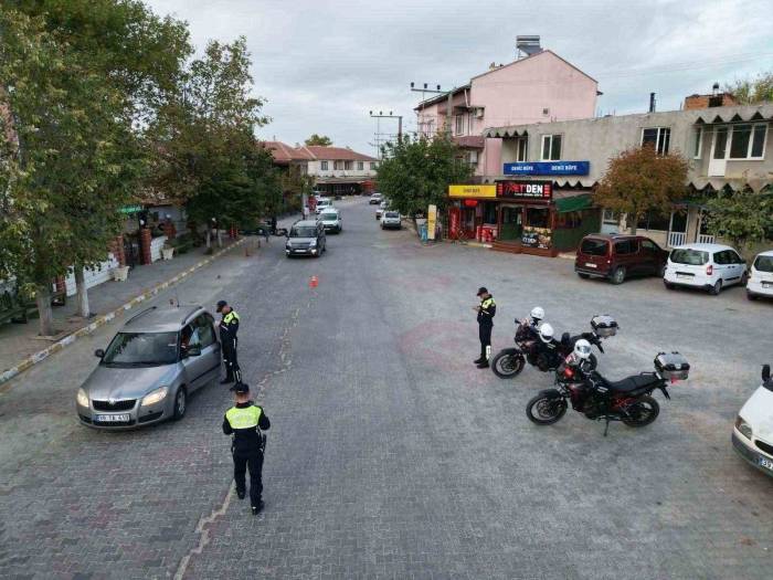 Kırklareli’nde Dron Destekli Trafik Denetimi