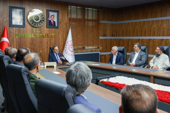 Bingöl Valisi Usta: ’’muhtarlarımıza Kapımız 24 Saat Açık Olacaktır’’