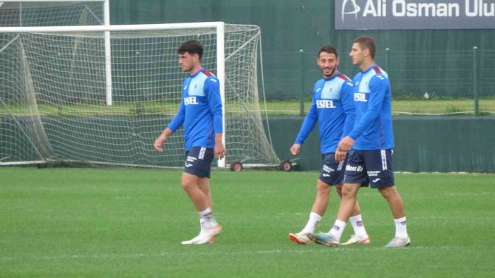 Trabzonspor, Alanyaspor Maçının Hazırlıklarını Sürdürdü