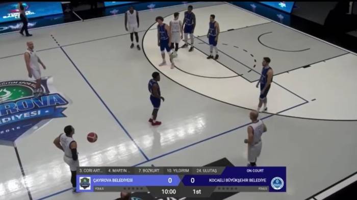 Basketbol Maçında İsrail Protesto Edildi