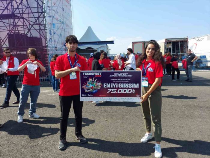 Agü Öğrencilerine Teknofest’te Birincilik Ödülü