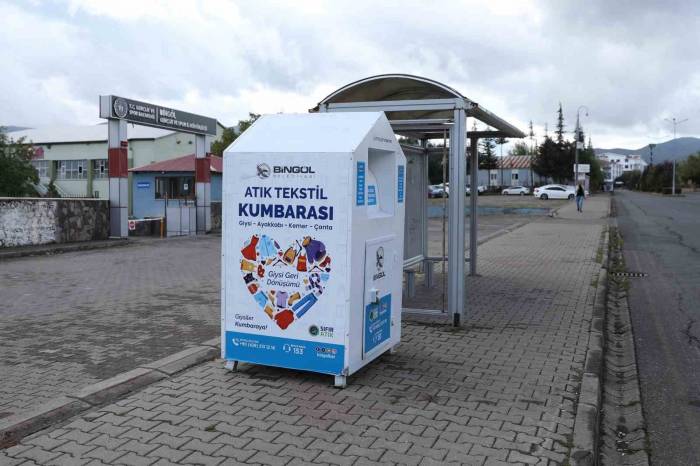 Bingöl’de Kullanılmış Kıyafetler Ekonomiye Kazandırılıyor