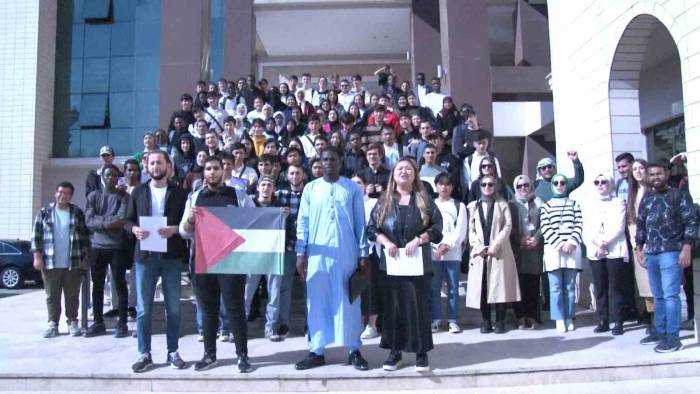 Btü Birleşmiş Milletler Simülasyonu Öğrencilerinden ’filistin’ Bildirisi