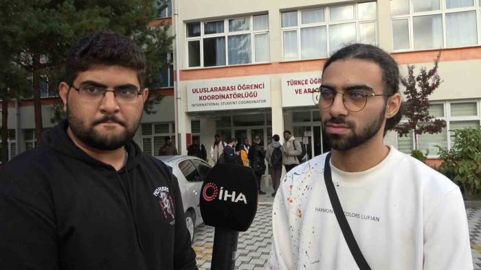 Gümüşhane’de Eğitim Gören Filistinli Ali: Biz Çocukların Ölmesini İstemiyoruz, Savaşın Durmasını İstiyoruz”