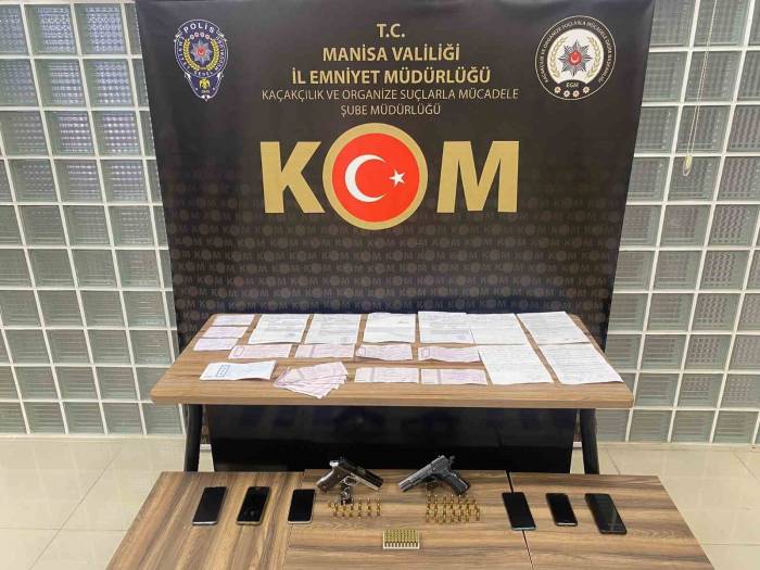 Manisa’da Tefecilere ‘Kafes’ Operasyonu