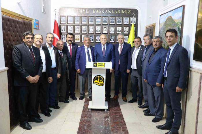 Muhtarlardan Başkan Pekmezci’ye Ziyaret