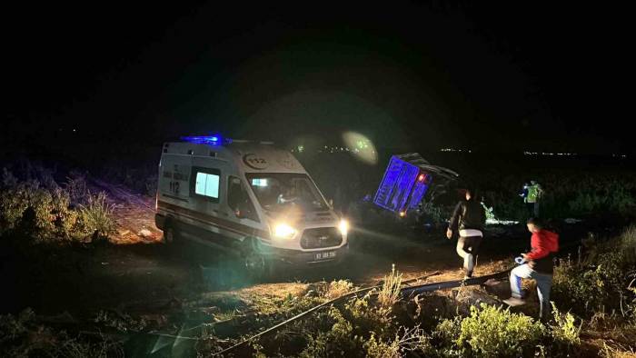 Siverek’te Tarım İşçileri Kaza Yaptı: 20 Yaralı