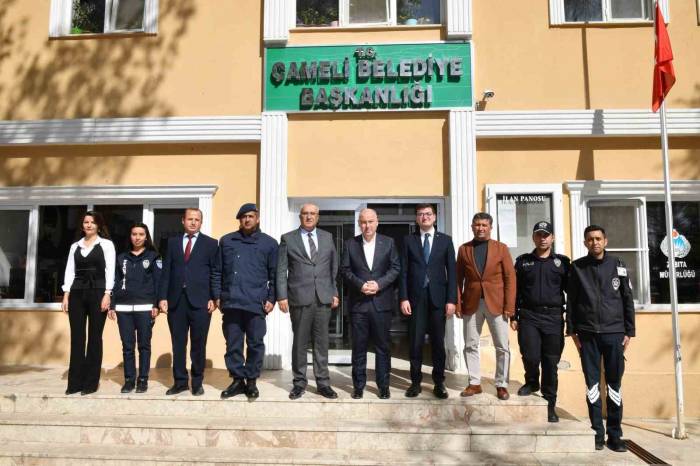 Vali Coşkun, Çameli’nde Temaslarda Bulundu