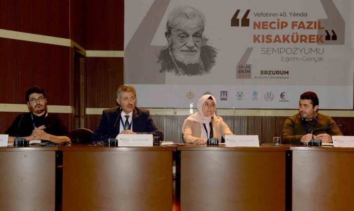 Necip Fazıl Kısakürek Sempozyumu Sona Erdi
