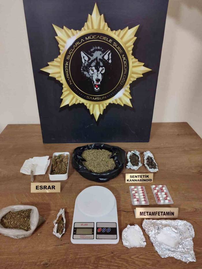 Samsun’da Narkotik Uygulaması: 24 Kişi Yakalandı