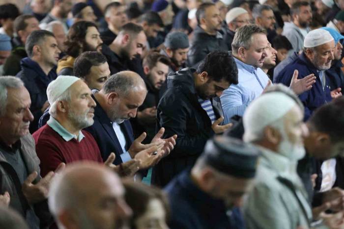 Canik’te Eller Filistin İçin Semaya Kalktı