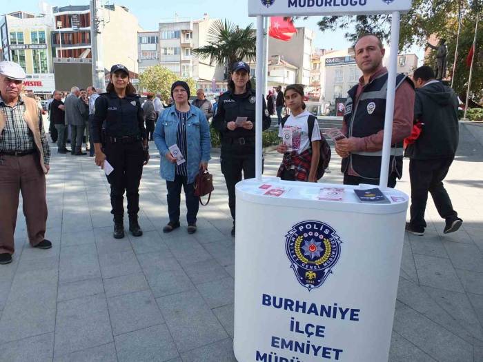 Burhaniye’de Polisler Kades Uygulamasını Anlattı