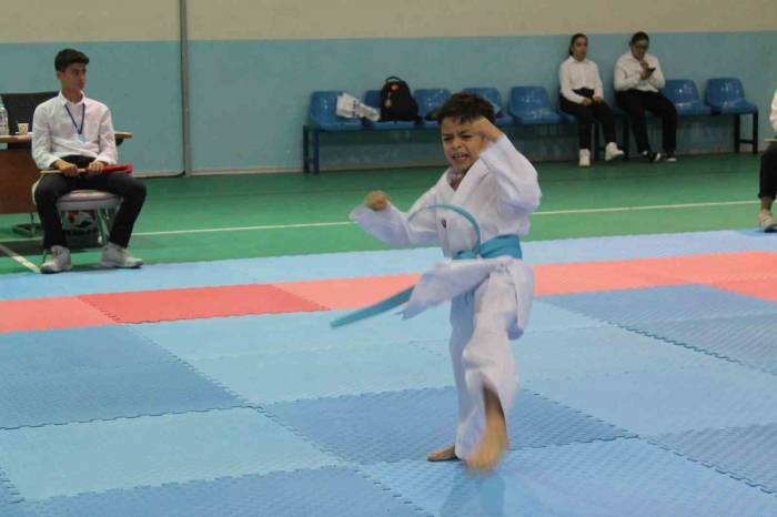 Karateciler Kuşak Sınavında Ter Döktüler