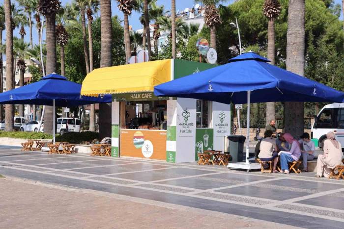 Marmaris’te Halk Büfe Açıldı