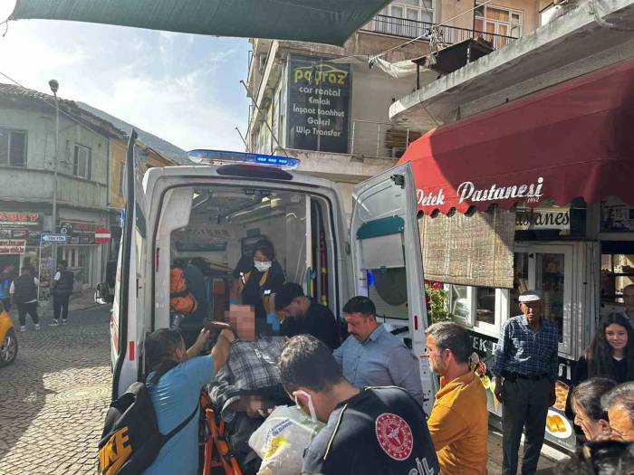 Milas’taki Kazada Motosiklet Sürücüsü Yaralandı