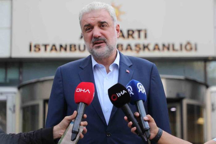 Ak Parti İstanbul İl Başkanı Kabaktepe’den "büyük Filistin Mitingi” İle İlgili Açıklama