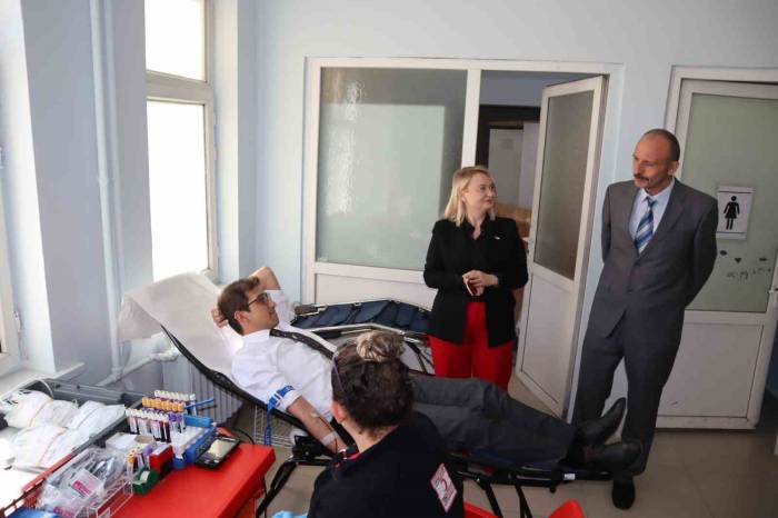 Bilecik M Tipi Kapalı Cezaevinde Kan Bağışı