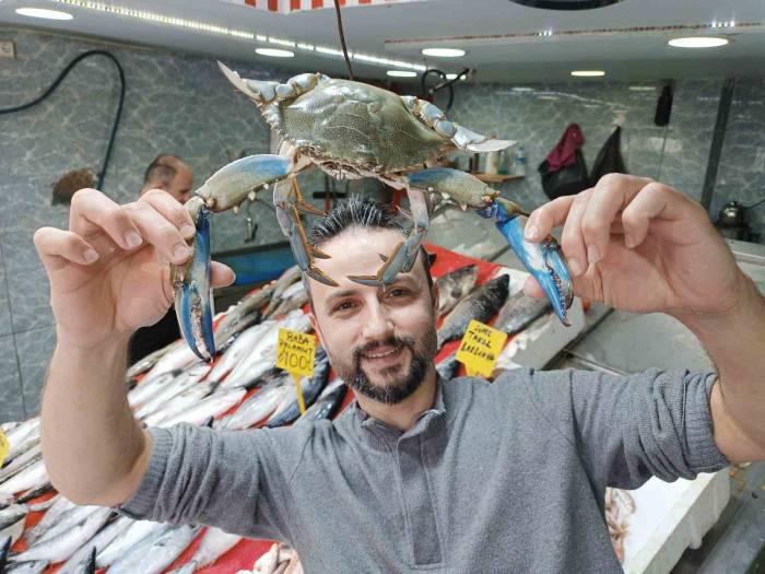 Balıkçıların Korkulu Rüyası ‘Mavi Yengeç’ 1 Haftadır Karadeniz’de Görülüyor