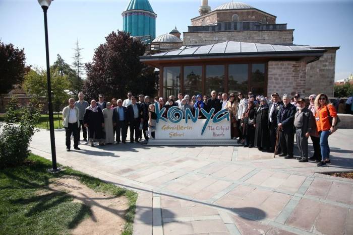 Gaziler İle Şehit Ve Gazi Yakınları Konya’yı Gezdi