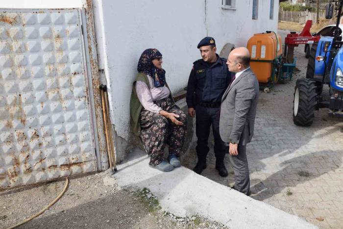 Kaymakam Dr. Nebioğlu’ndan Şehit Ailesine Ziyaret